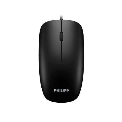 Mouse Ambidiestro PHILIPS SPK7214BS 1000DPI USB 2.0