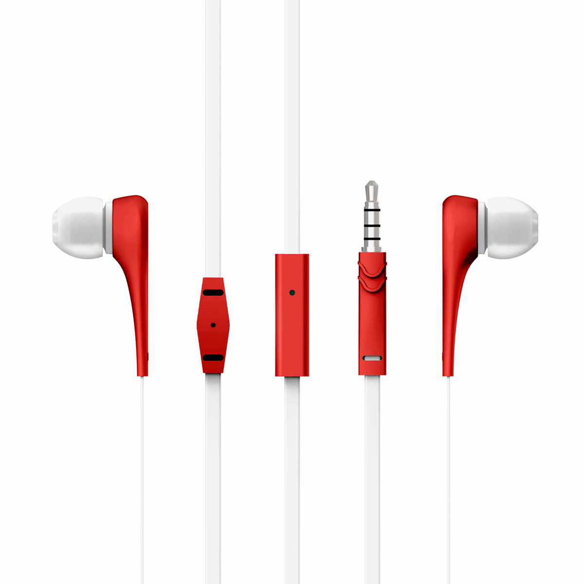 Auriculares ENERGY SISTEM Earphones STYLE 1 Rojo