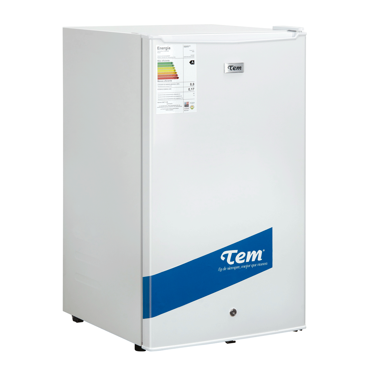 Frigobar TEM T0BRF97Ml5105 Frío Húmedo Clase A