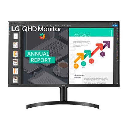 Monitor LG 32QN55T 32″ Class QHD IPS 75Hz Con FreeSync