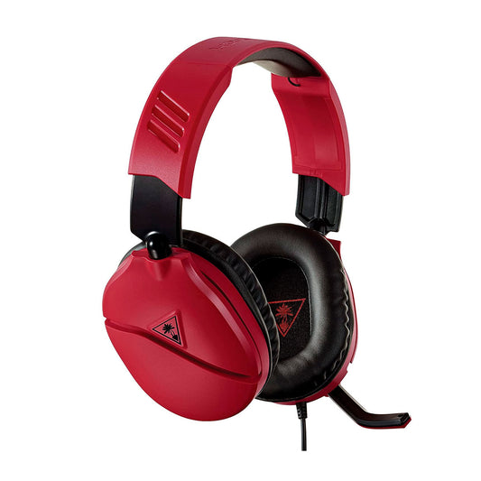 Auriculares TURTLE BEACH Recon 70P PS4 PS5 Xbox Rojo