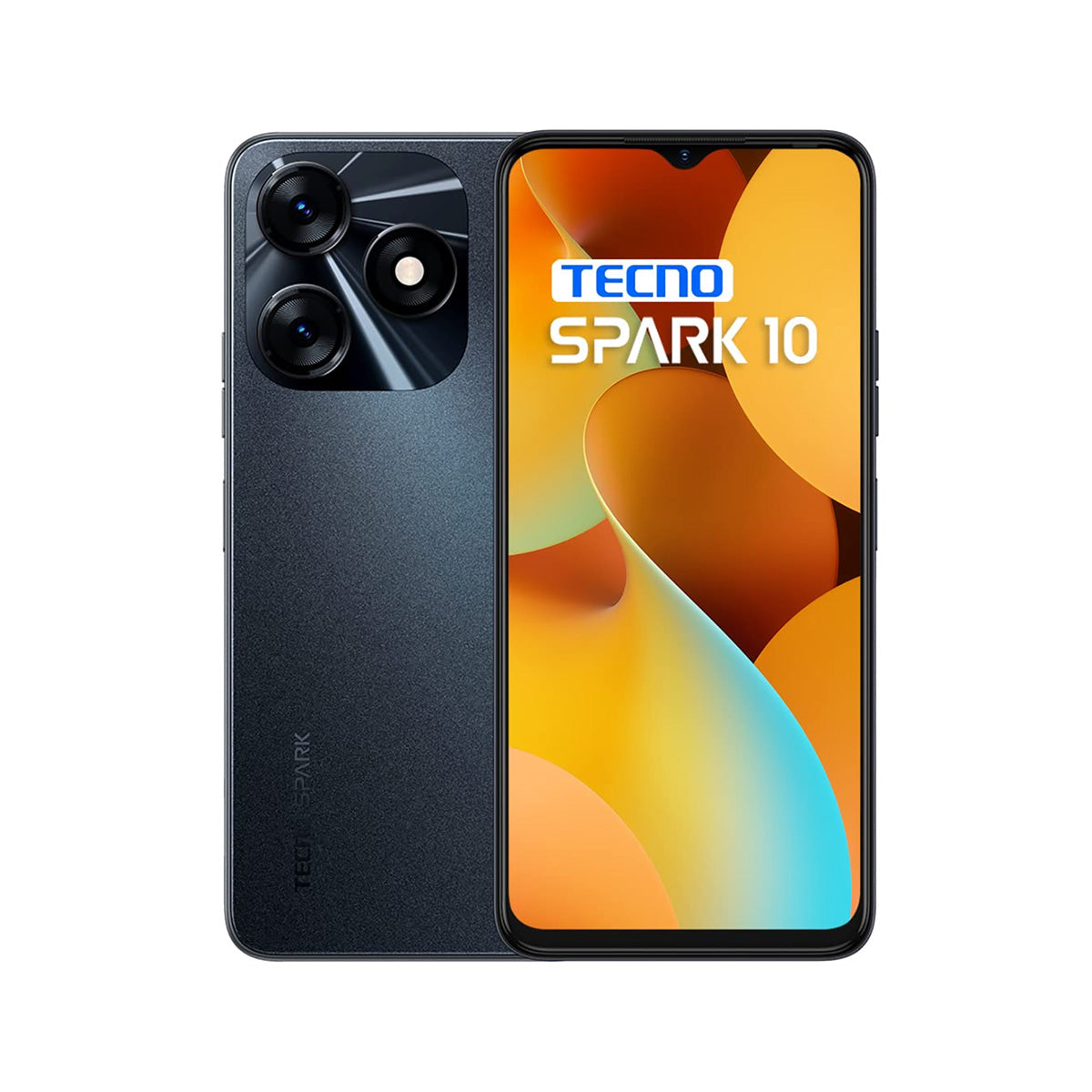 Celular TECNO Spark 10 6,6″ 4G 8GB 128GB Dual Cámara 50mp Negro