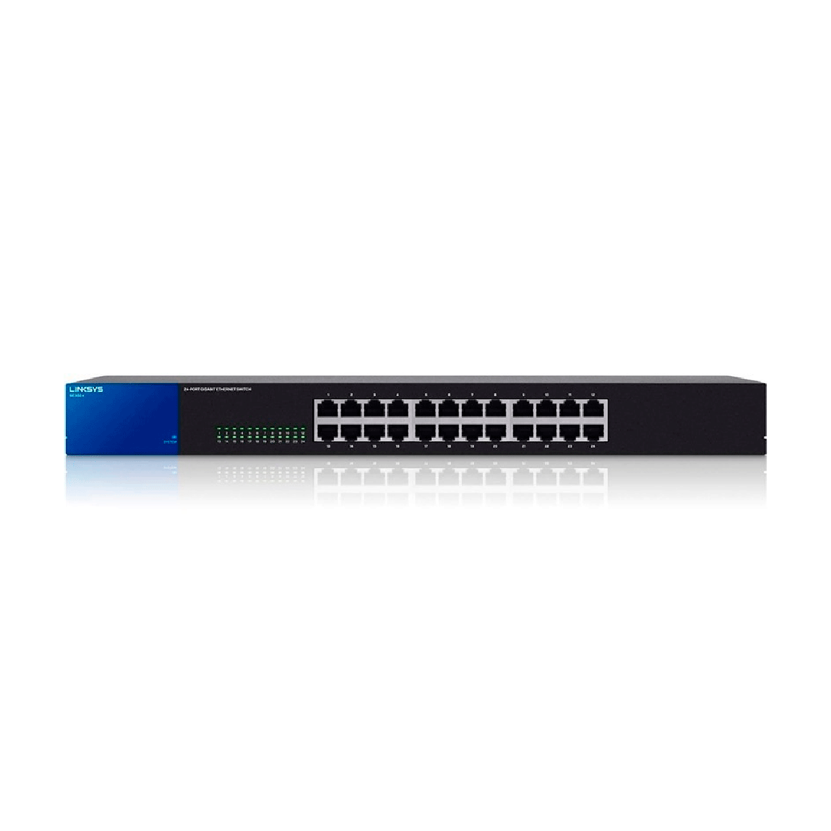 SWITCH 24 PUERTOS SE-3024 LINKSYS RJ-45 10/100/1000 Mbps