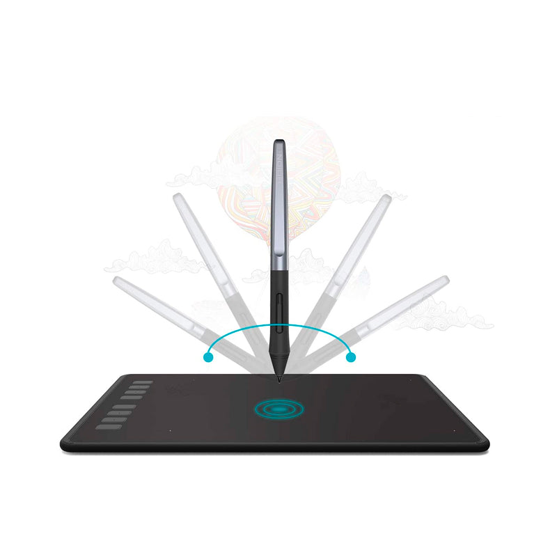 Tableta Gráfica HUION H950P Respuesta Inclinable y Lápiz Capacitivo Sin Batería