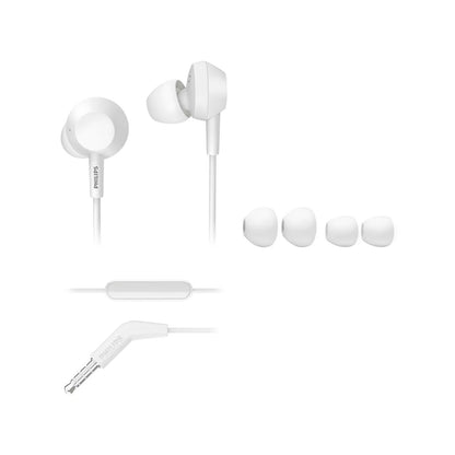 Auricular PHILIPS TAE4105WT In Ear Intrauditivo Blanco