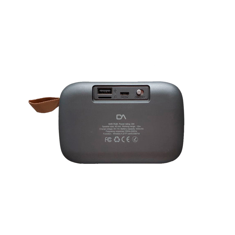 Parlante Portátil DA DM0064 con Bluetooth
