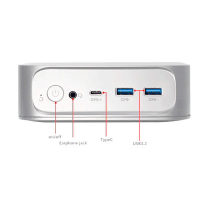 Mini PC KUU FY3 N95 16GB 512GB SSD W11 PRO