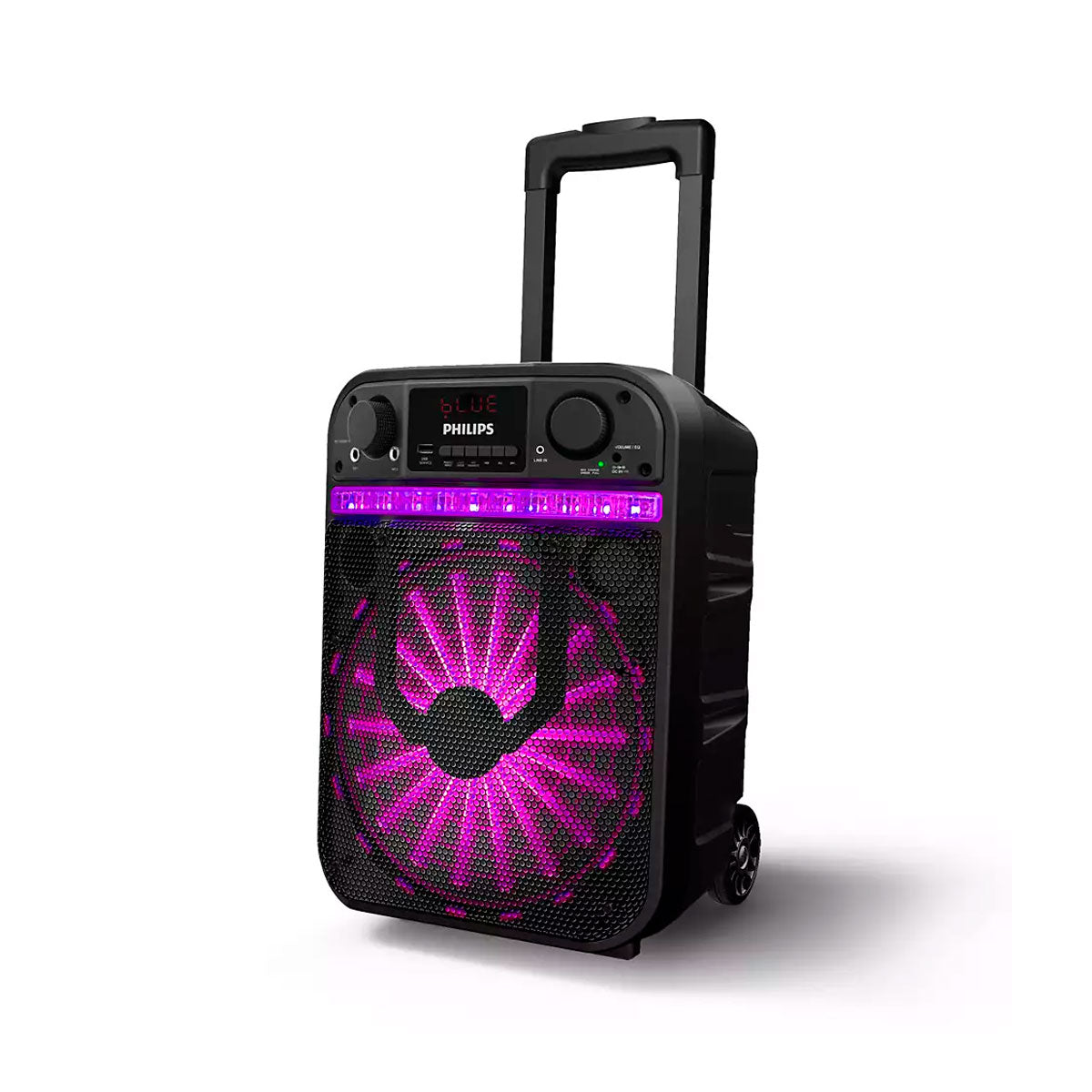 Parlante PHILIPS TAX2206/77 40W Bluetooth Con Ruedas