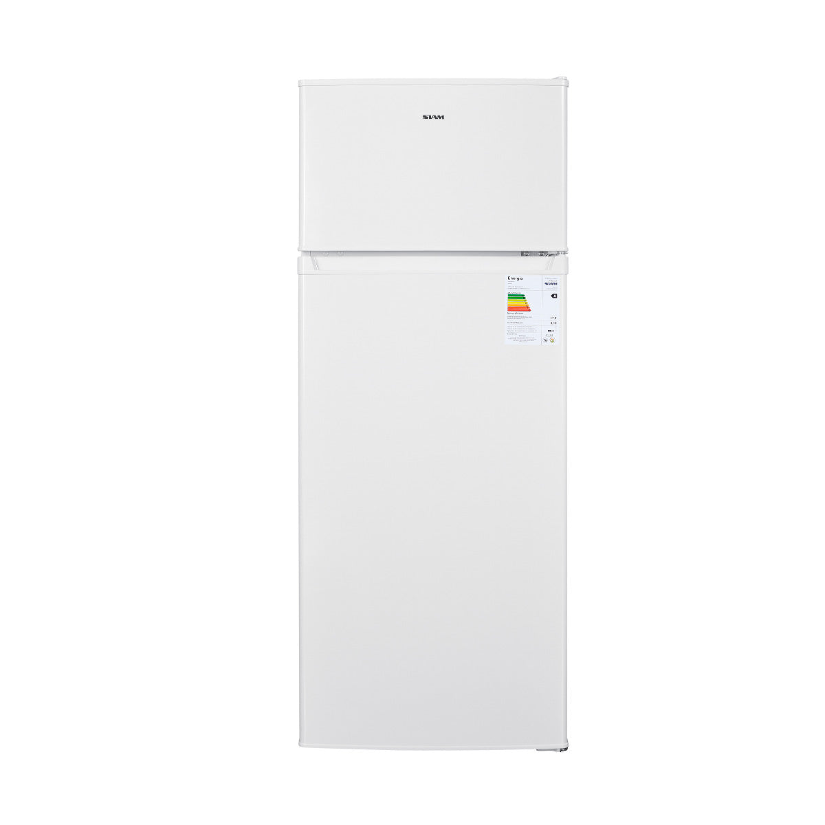 Refrigerador SIAM SI-208DF Freezer Superior Frío Húmedo 208 Lts