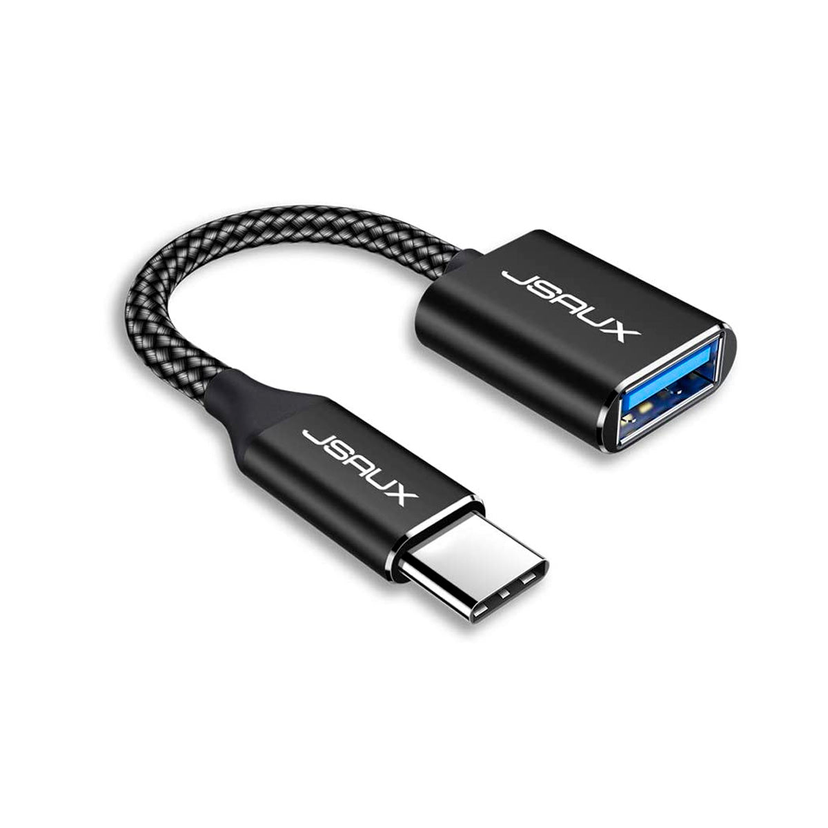 Adaptador JSAUX USB C A USB 3.0 x2