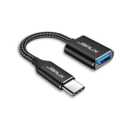 Adaptador JSAUX USB C A USB 3.0 x2
