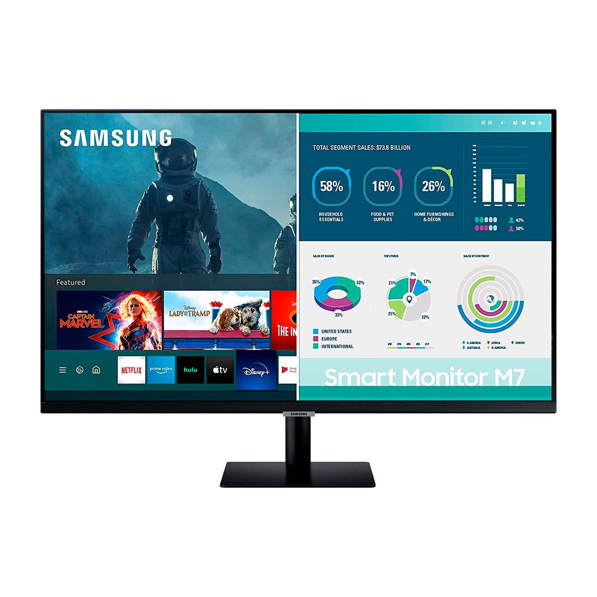 Monitor Inteligente SAMSUNG M7 32″ UHD 4K HDR