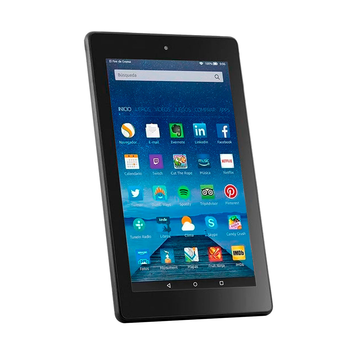 Tablet AMAZON Fire 7 7″ Multitáctil IPS 16GB 1GB