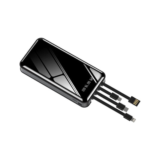 Power Bank 20000MAH 4 Cables Con Linterna