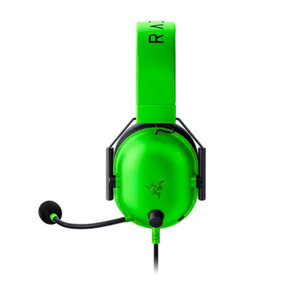 Headset RAZER Gamer RZ04 BLACKSHARK V2 X-Wired Green