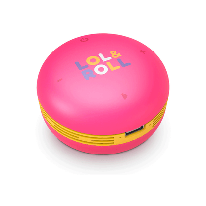 Parlante ENERGY SISTEM LOL Y ROLL KIDS Bluetooth Rosa