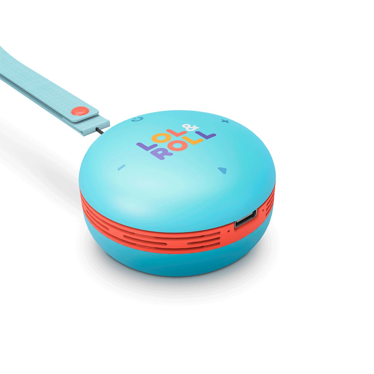 Parlante ENERGY SISTEM LOL Y ROLL KIDS Bluetooth Celeste