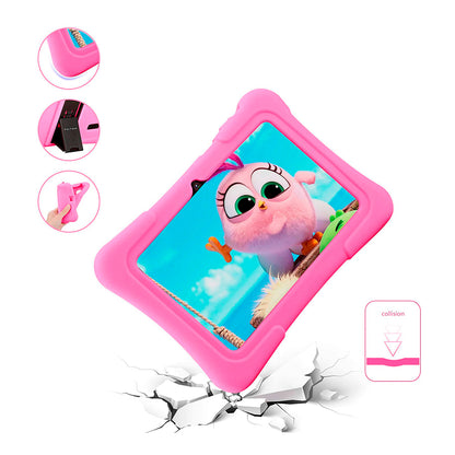 Tablet PRITOM K7 Kids 7″ 1GB 16GB Android 10 Bluetooth Rosa