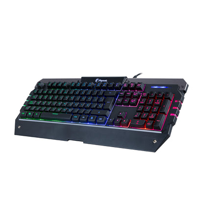 Teclado RAZEAK Retroiluminado GAMER RK-8161 RGB