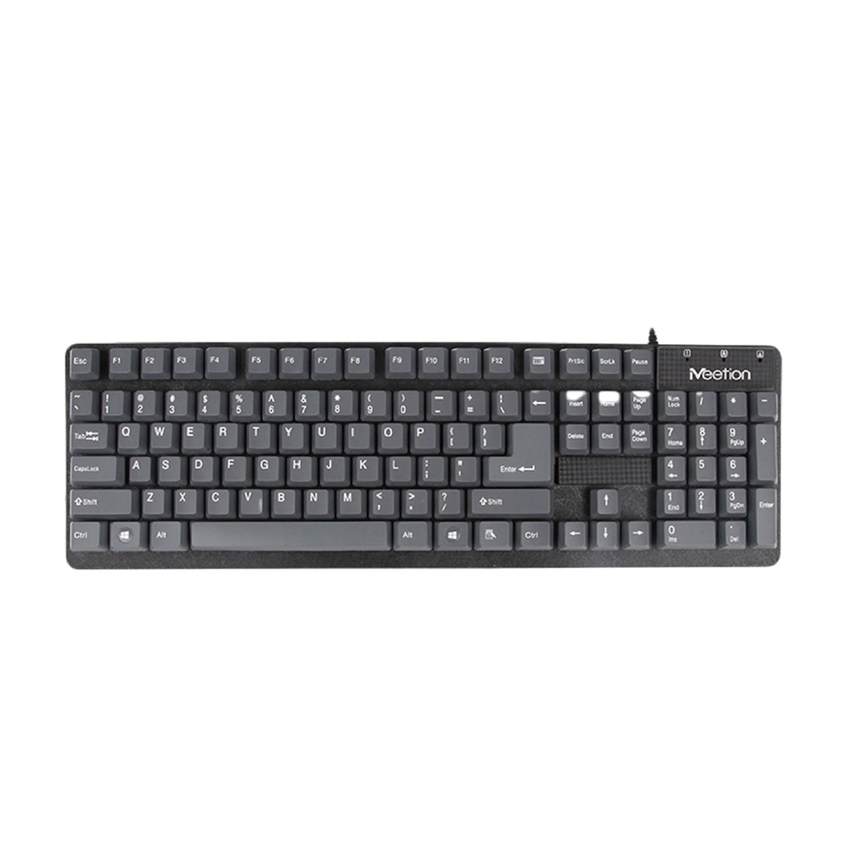 Teclado MEETION K202 Impermeable Gris