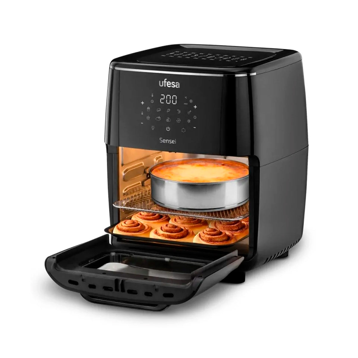 Freidora De Aire Digital UFESA Sensei 1700W 12Lts