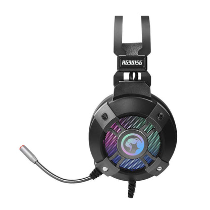 Auriculares Gaming MARVO HG9015G Pc 7.1 50mm Con Iluminación