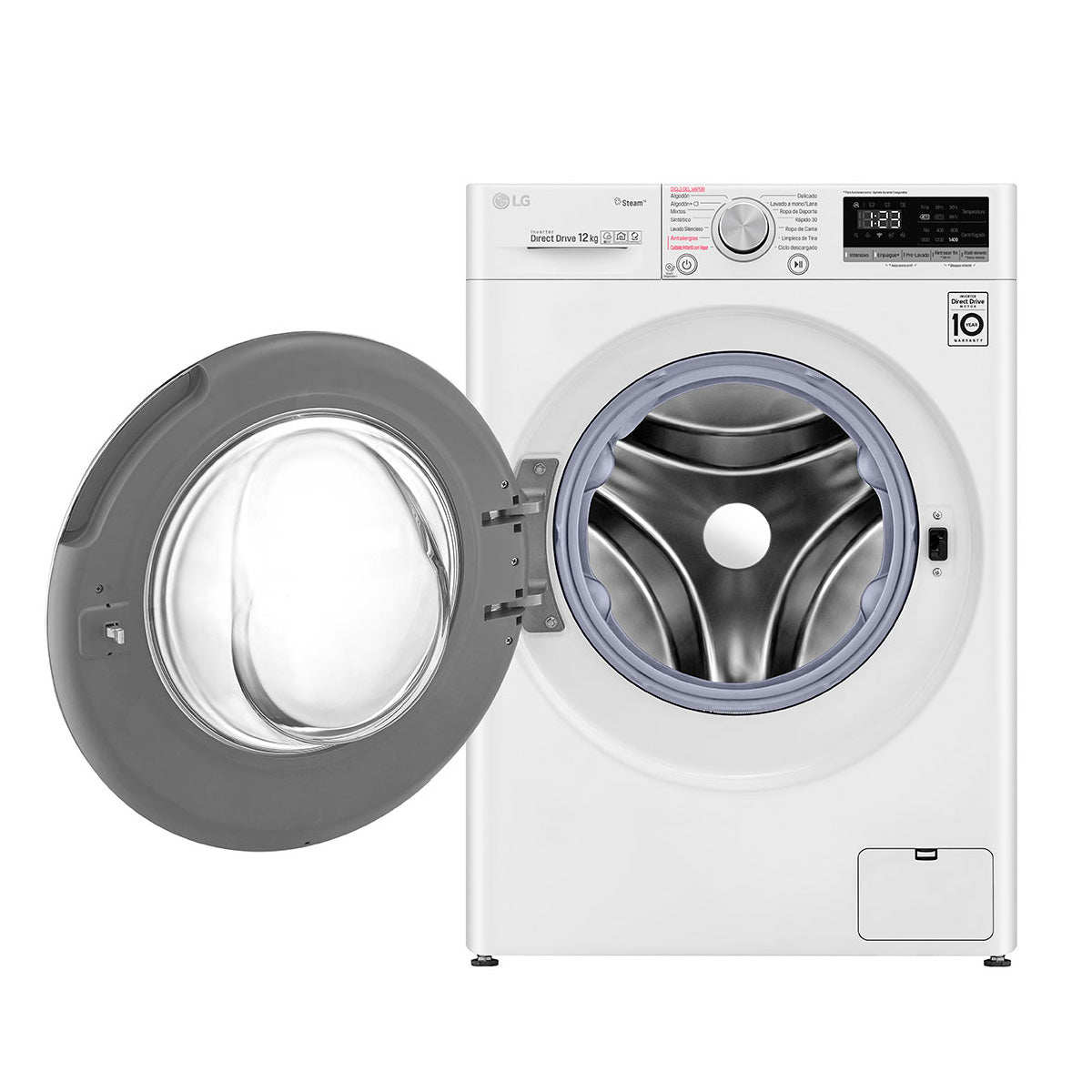 Lavarropas LG WM12WVC4S6 De Carga Frontal 12Kg