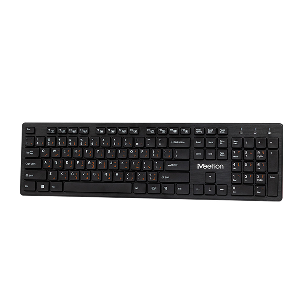 Teclado Inalámbrico MEETION WK841 Black