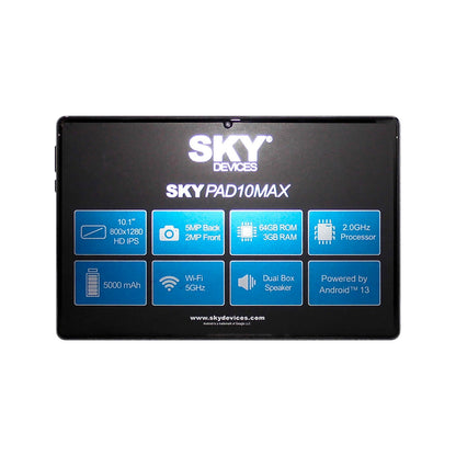 Tablet Pad10 Max SKY 10.1″ 4G 3GB 64GB 5mp+2mp