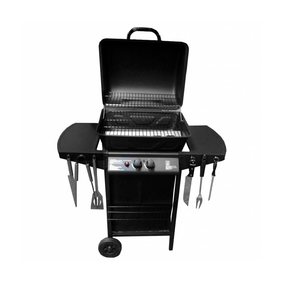 Barbacoa XION XI-BBQGAS Supergas 2 Quemadares
