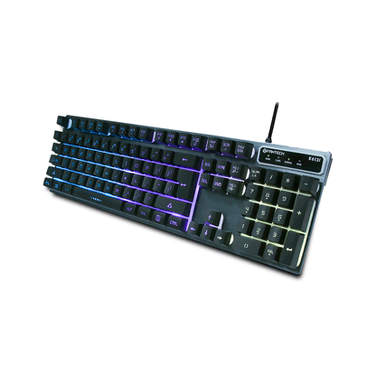Teclado Gaming FIGTHER II FANTECH K613L Negro