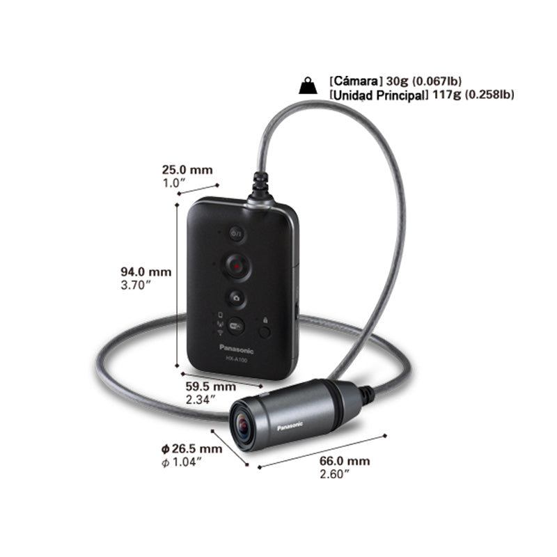 Filmadora Aventura Extrema HX-A100PU FHD