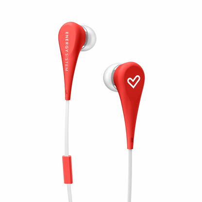 Auriculares ENERGY SISTEM Earphones STYLE 1 Rojo