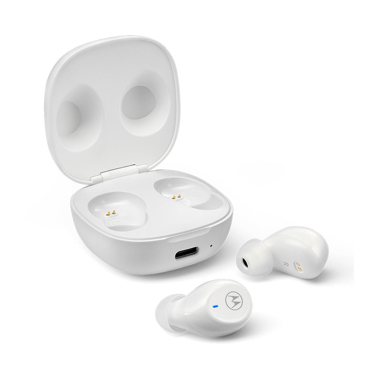 Auriculares Bt MOTOROLA Buds 105 IPX5 Llamadas Blanco