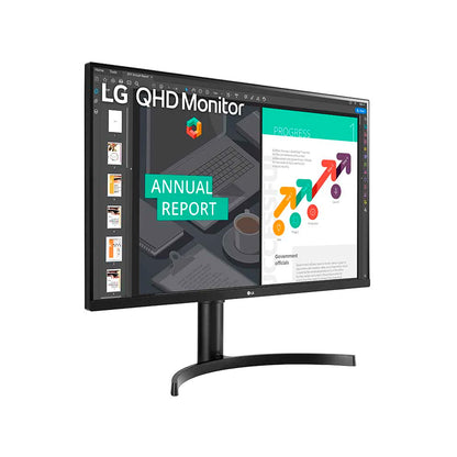 Monitor LG 32QN55T 32″ Class QHD IPS 75Hz Con FreeSync