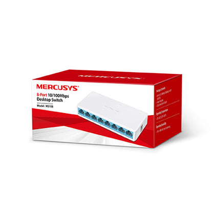 Switch MERCUSYS MS108 – 8 Puertos 10/100