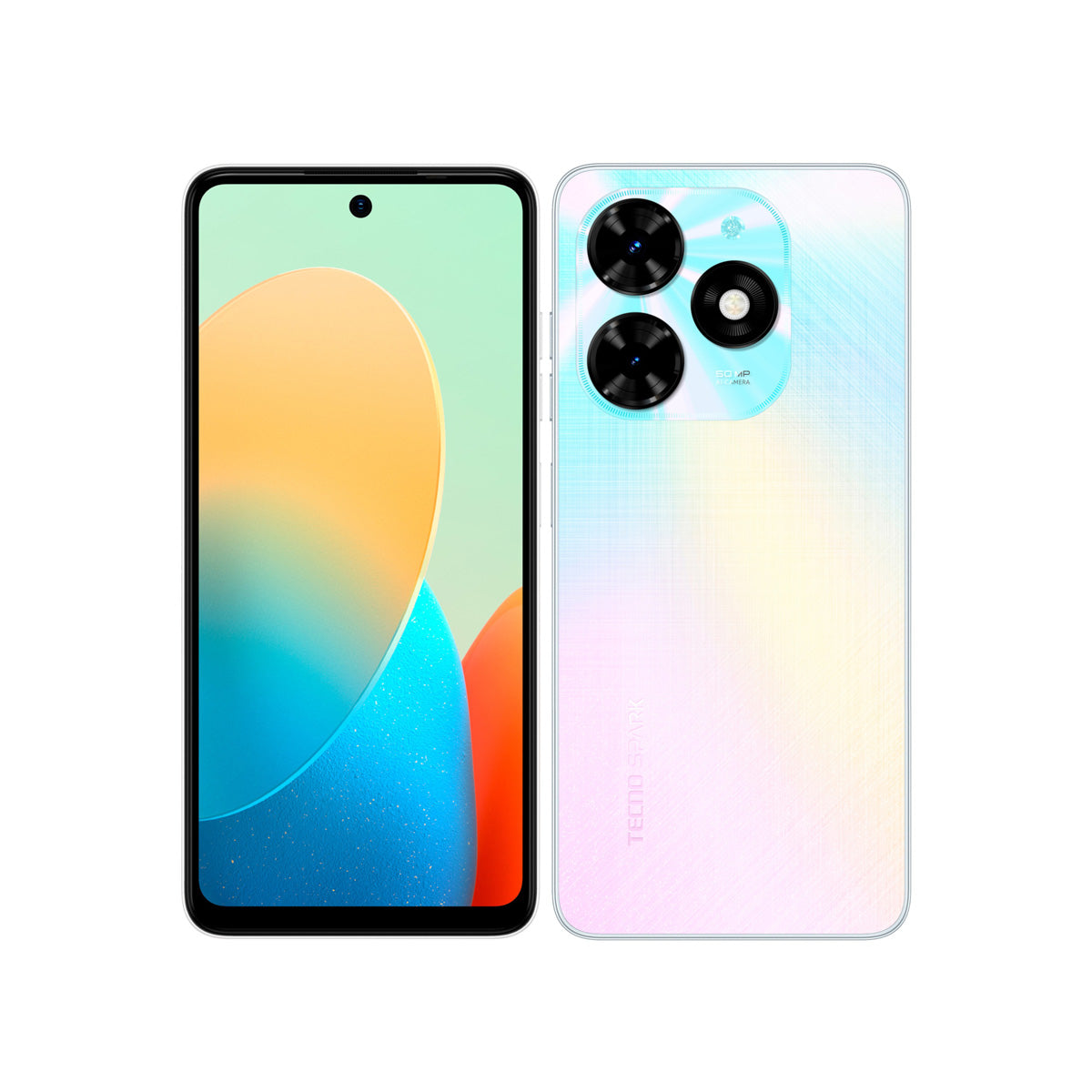 Celular TECNO Spark 20C 6,6″ 4G 8GB 128GB Dual Cámara 50mp Blanco