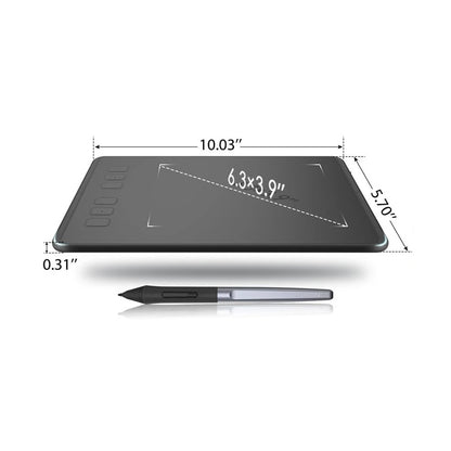 Tableta Gráfica HUION Inspiroy H640P – Con Lápiz