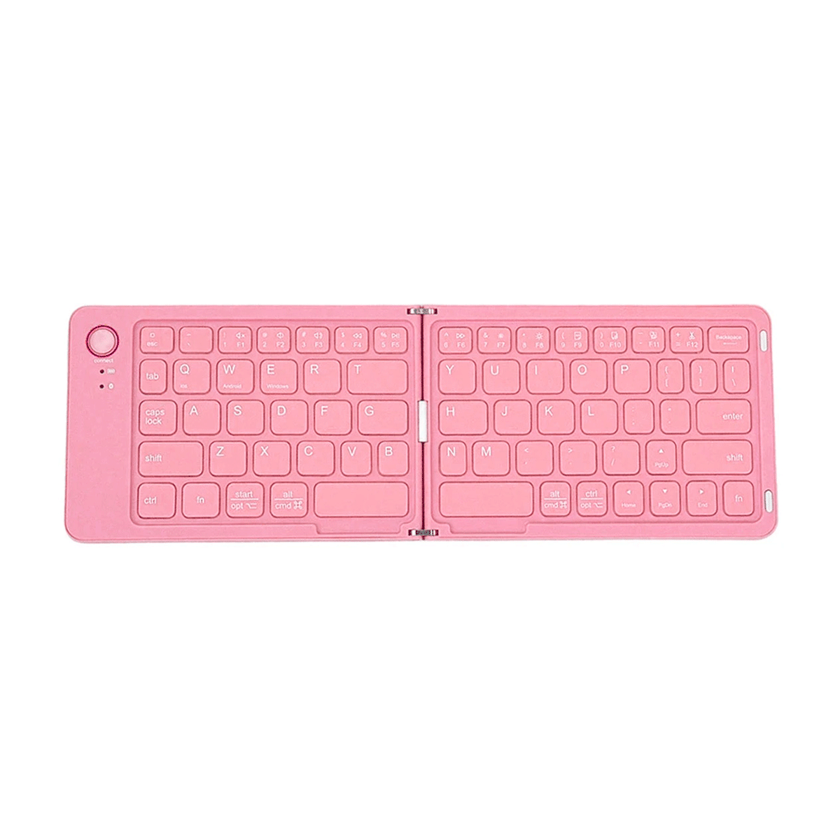 Teclado Inalámbricos BTK001 Mini MEETION Bluetooth Rosa