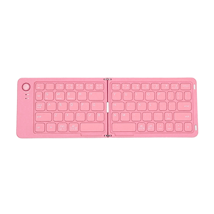 Teclado Inalámbricos BTK001 Mini MEETION Bluetooth Rosa