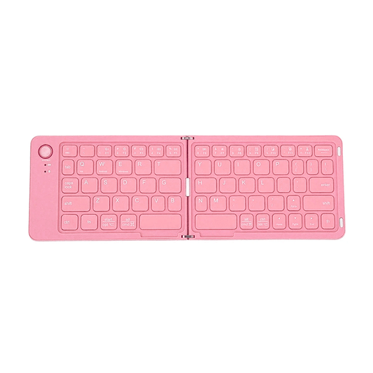 Teclado Inalámbricos BTK001 Mini MEETION Bluetooth Rosa