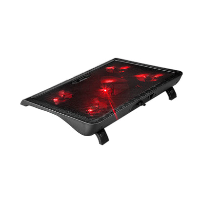 Soporte de Refrigeración para Notebook LED Rojo