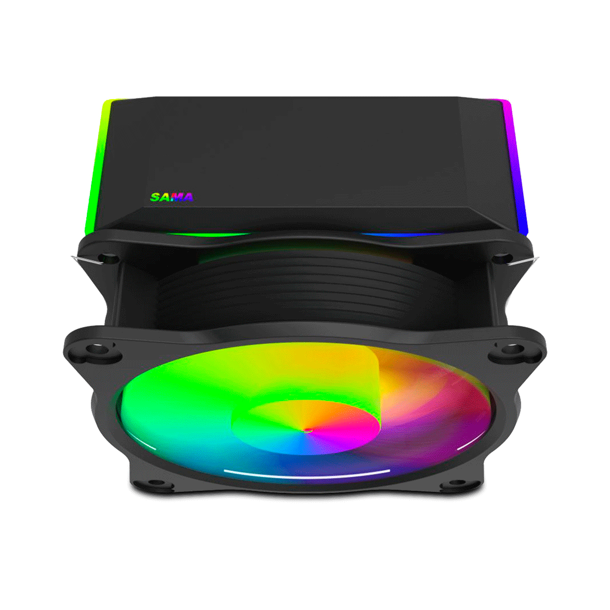 Disipador CPU KA200D RGB SAMA Negro