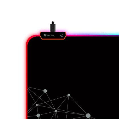 Mousepad MEETION RGB MT-PD121 Negro