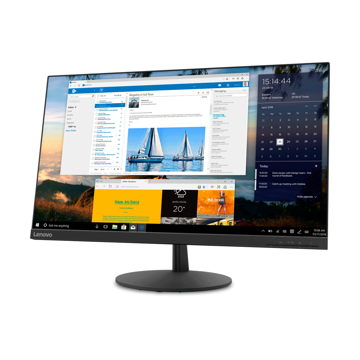 Monitor LENOVO L27q 27 IPS Pulgadas FreeSync