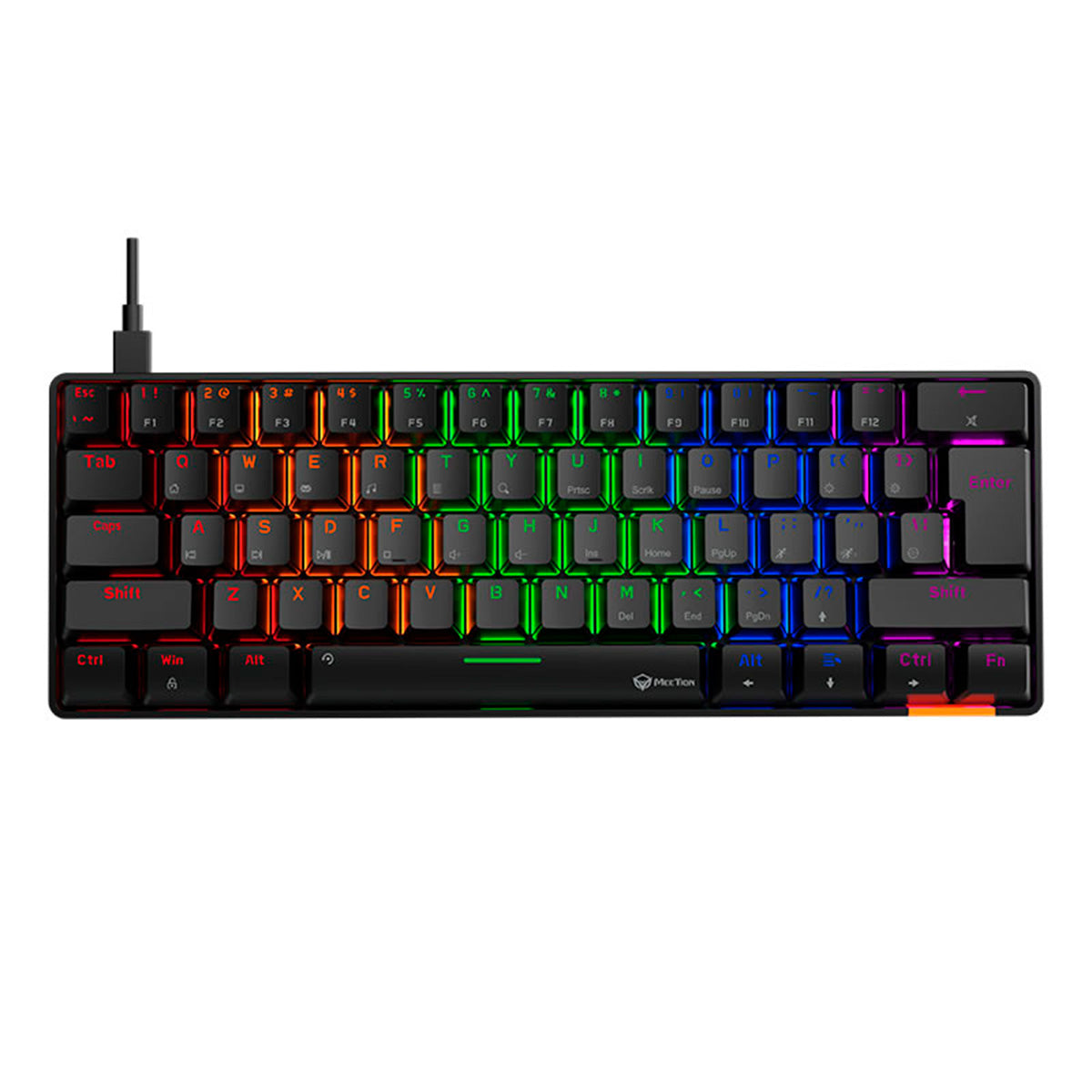 Teclado Mecánico MK005 60% Blue Switch