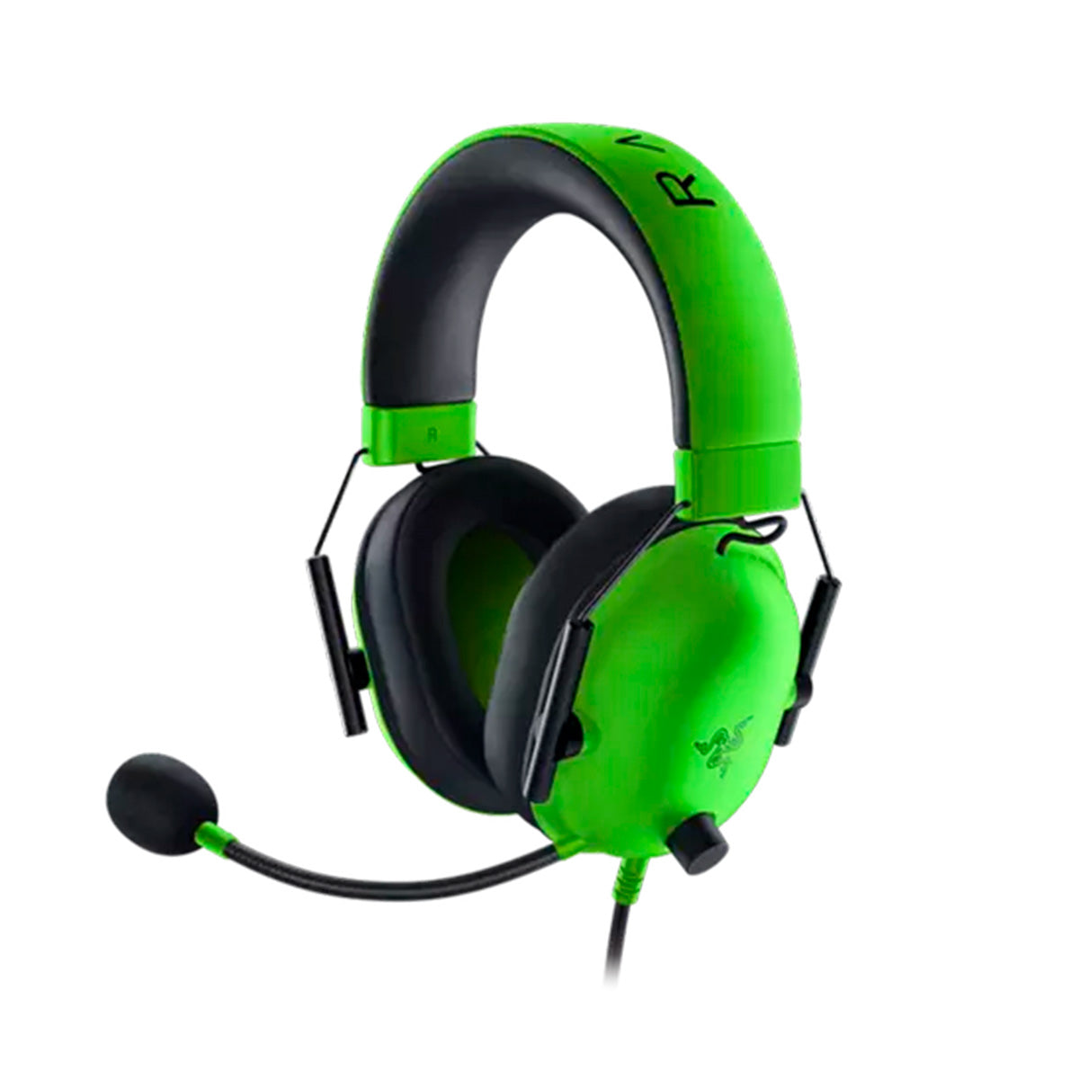 Headset RAZER Gamer RZ04 BLACKSHARK V2 X-Wired Green