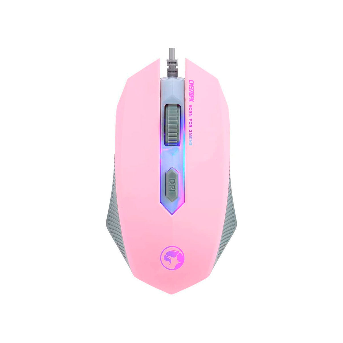 Combo Gaming MARVO CM370 4 en 1 Ambidiestro Rosa