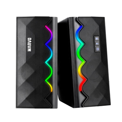 Parlante MARVO SG269 RGB Inalámbricos USB 2.0