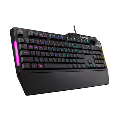Teclado Gaming ASUS TUF K1 USB 1000hz 5 Zonas RGB